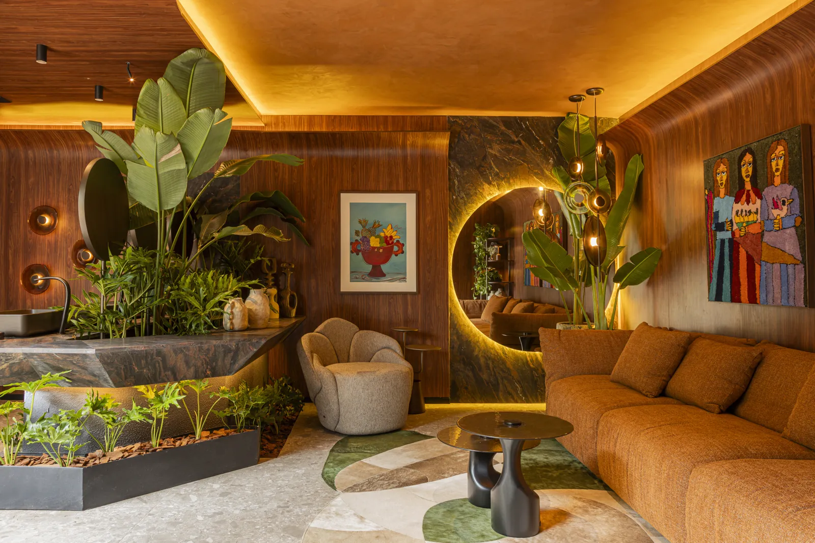 CASACOR Piauí — Lavabos Casulo (Arq. TE Arquitetura)